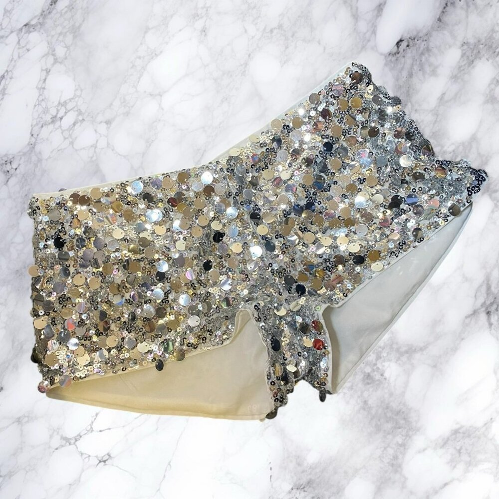 Superdown Kaori Mini Short Silver - image 2